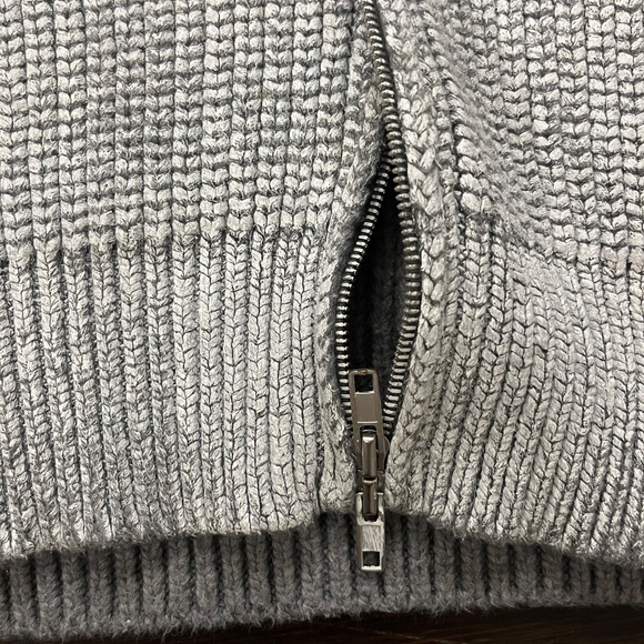 Maison Margiela - Mens (Line 10) Zipper Ribbed Sweater Jacket - Picture 7 of 7